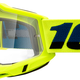 Accuri 2 OTG Goggles - Fluo Yellow - Clear