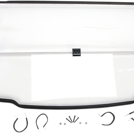 Full Folding Windshield - Polished