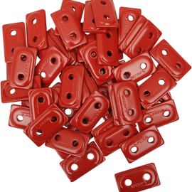 Support Plates - Red - 48 Pack