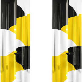 Powder Hound Skis - Yellow/Black/White Camo - 7" - Pair