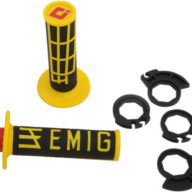 Grips - Emig - Racing - Black/Yellow