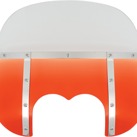 Fats Windshield - 13" - Orange - FXDF