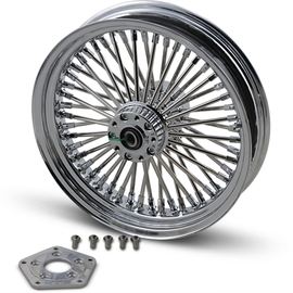 Front Wheel - Single Disc/No ABS - Chrome - 18"x3.50" - '00-'06 FLST