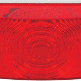 Oval Taillight - Red