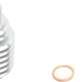 Rear Brake Caliper Cooler - Silver