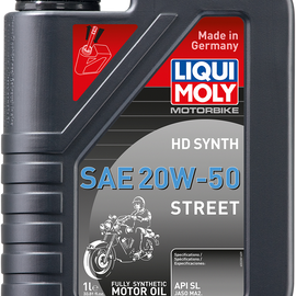 H-D® Synthetic 4T Street Oil - 20W-50 - 1 L