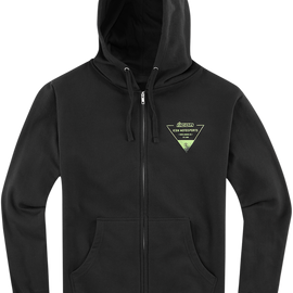 3.11 Zip-Up Hoodie - Black - XL