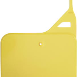 Front Number Plate - Yellow - Suzuki