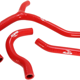 Radiator Hose Kit - Red - Honda