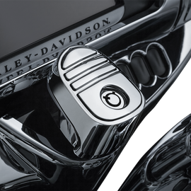 Tri-Line Ignition Switch Covers - Chrome