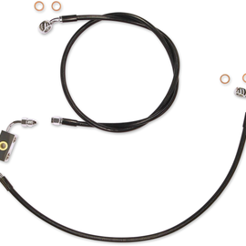 XR Brake Line Kit - Black - Dyna ABS