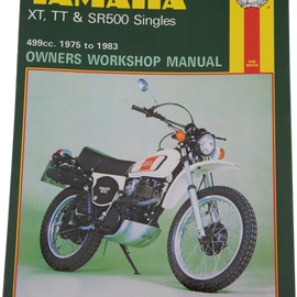 Manual - Yamaha  XT/TT/SR