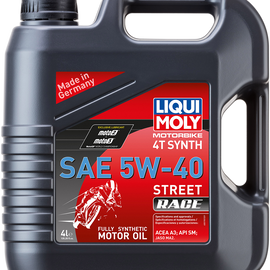 Street Race Synthetic 4T Oil - 5W-40 - 4 L