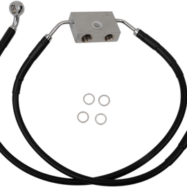 Front Brake Line - XL - Black +4"046129027