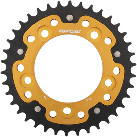 Stealth Rear Sprocket - 38-Tooth - Gold - Ducati