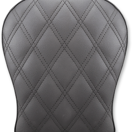 Lattice Stitched Pad - Black -  9"