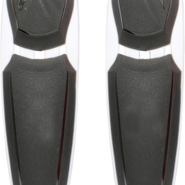 Toe Sliders - White/Black