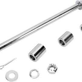 Axle - Rear - Kit - Chrome - '00-'05 Dyna