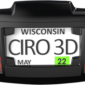 License Plate Frame - '09+ Trike - Black