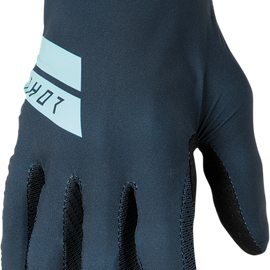 Agile Hero Gloves - Midnight/Mint - Small