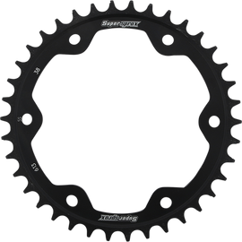 Sprocket - Rear - Steel - Black - 38 Tooth