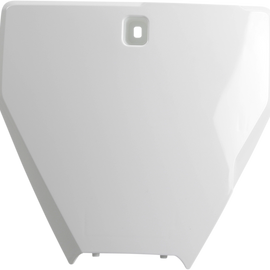 Front Number Plate - White - Husky