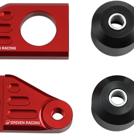 Axle Block Sliders - Yamaha - Red