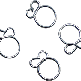 Wire Clamp Refill - Silver - 4-Pack