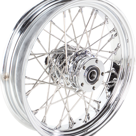 Rear Wheel - 40 Spoke - Single Disc/No ABS - Chrome - 16"x3.50" - '86-'99 FLT