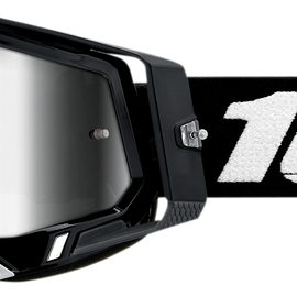 Racecraft 2 Goggles - Black - Silver Mirror