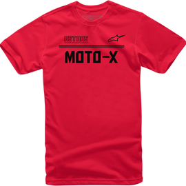 Moto X T-Shirt - Red/Black - XL