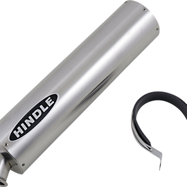 Round Muffler - Stainless Steel - 16"