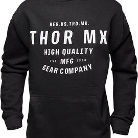 Youth Crafted Fleece - Black - Small
