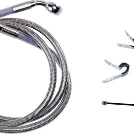 6" Brake Line - Front - Stainless Steel - XL04-10810381