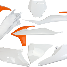 Replacement Body Kit - OEM Orange/White - KTM