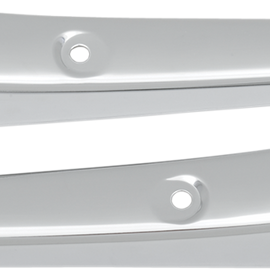 Cubiertas de soportes de salpicadera trasera cromo