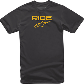 Ride 2.0 T-Shirt - Black/Yellow - Medium
