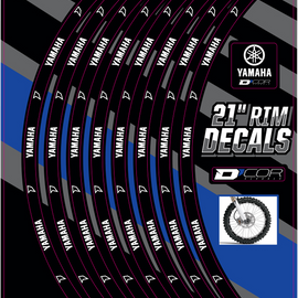 Rim Decal - Yamaha Logo - 21" Front