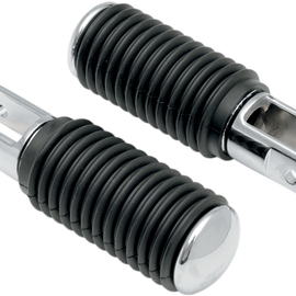 5/8 Mount Pegs - Rubber - Chrome End