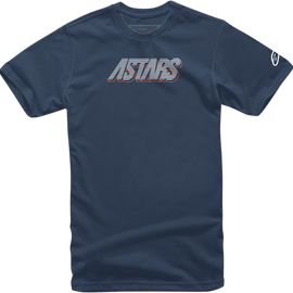Lanes T-Shirt - Navy - Medium