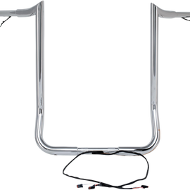 Chrome Pre-Wired 14" Monkey Bar Handlebar