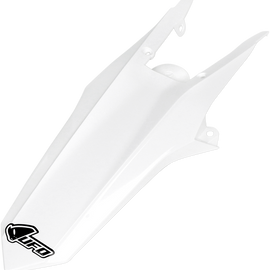 MX Rear Fender - White - Husqvarna