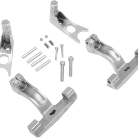 Passenger Floorboard Mount - Chrome - FLST