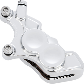 4-Piston Caliper - Front Right - 11.8" - Chrome