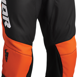 Sector Chev Pants - Charcoal/Red Orange - 46