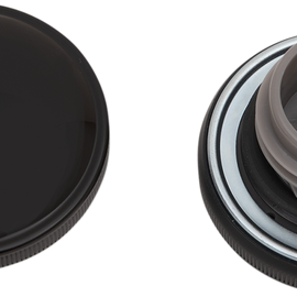 Screw-In Gas Cap - Black - Vented