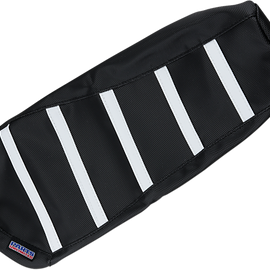 Ribbed Seat Cover - Black/White - Ski-Doo