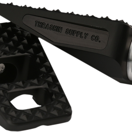 Rear P-54 Footpegs - Black - Softail