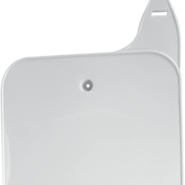 Front Number Plate - White - KTM