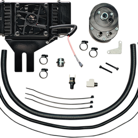 10-Row Oil Cooler Kit - With Fan - Low-Mount1943680